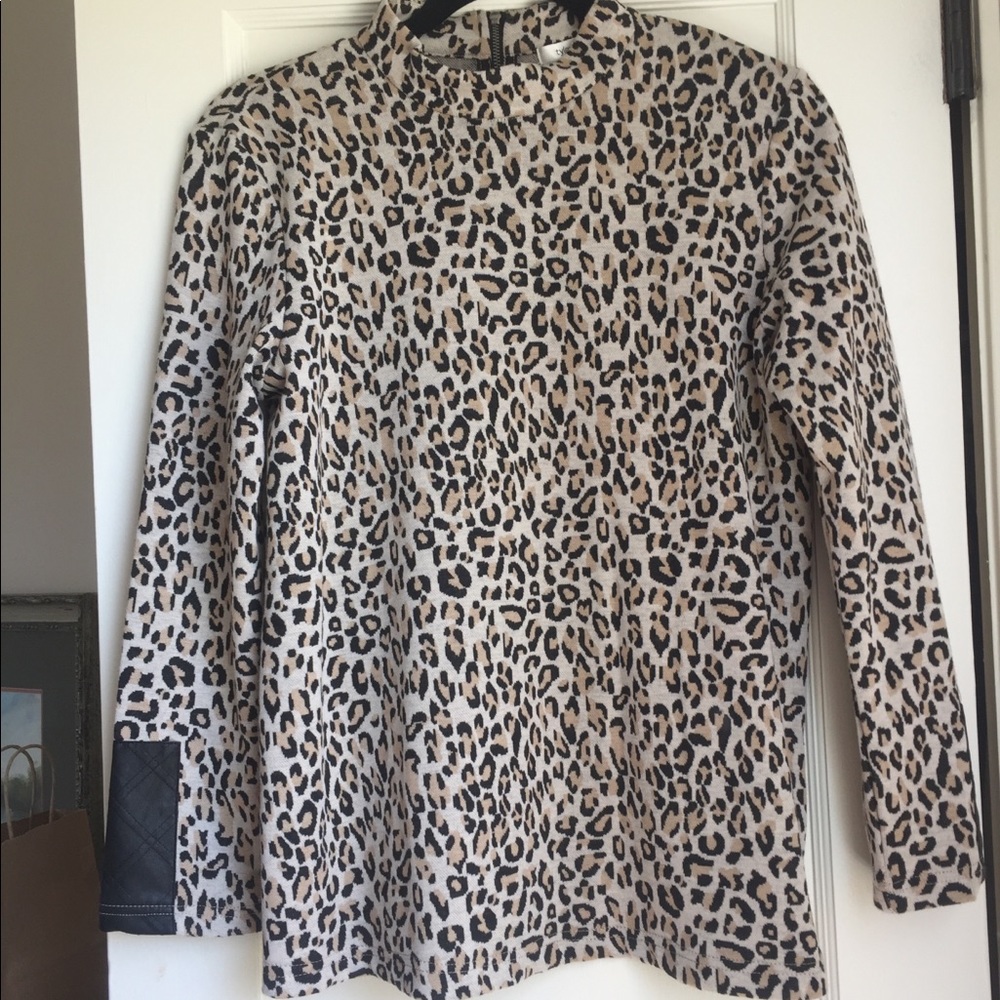 Tyler Boe Leopard Top